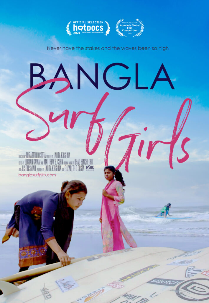 Bangla Surf Girls Documentary Poste - Hot Doc 2021 Selection